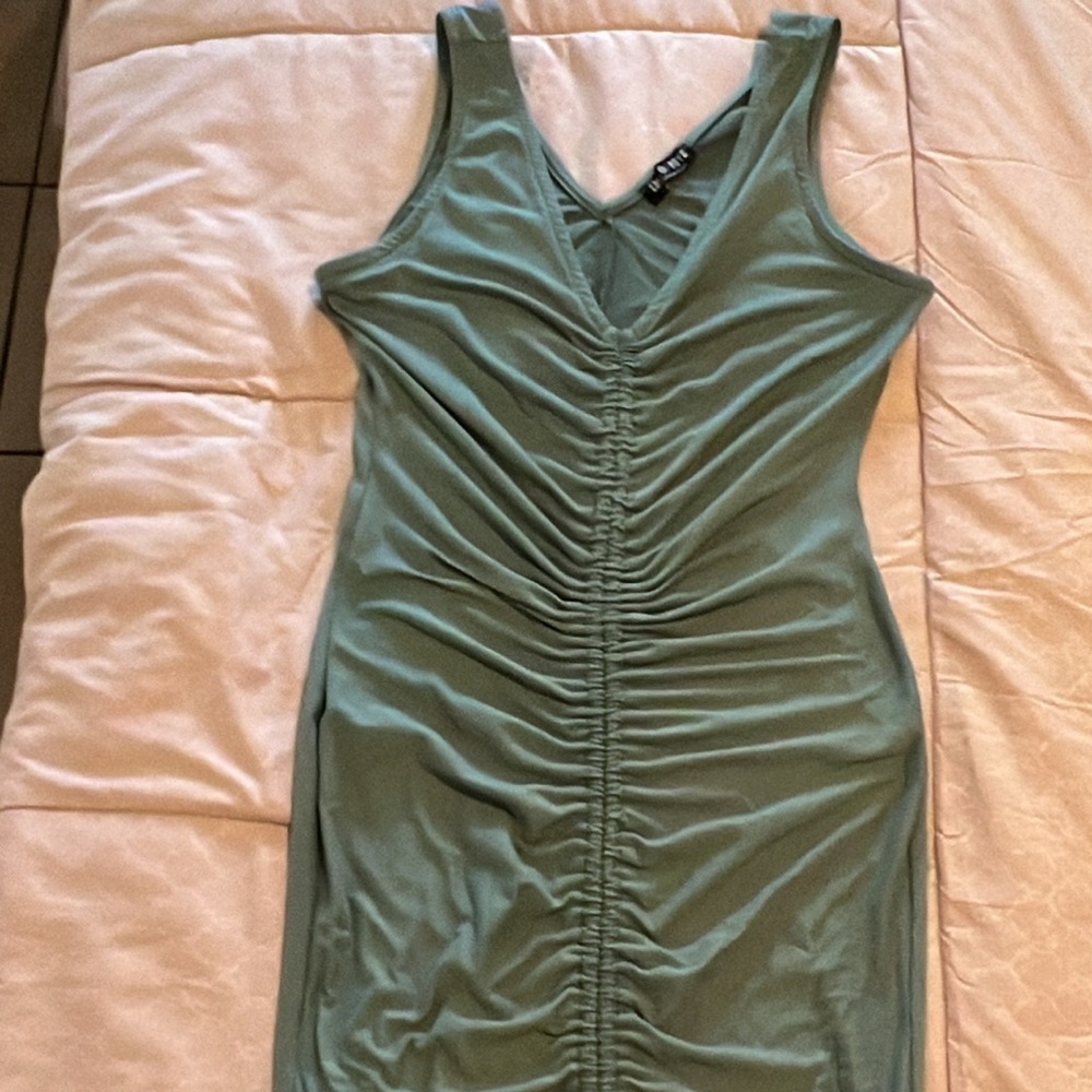 Green dress